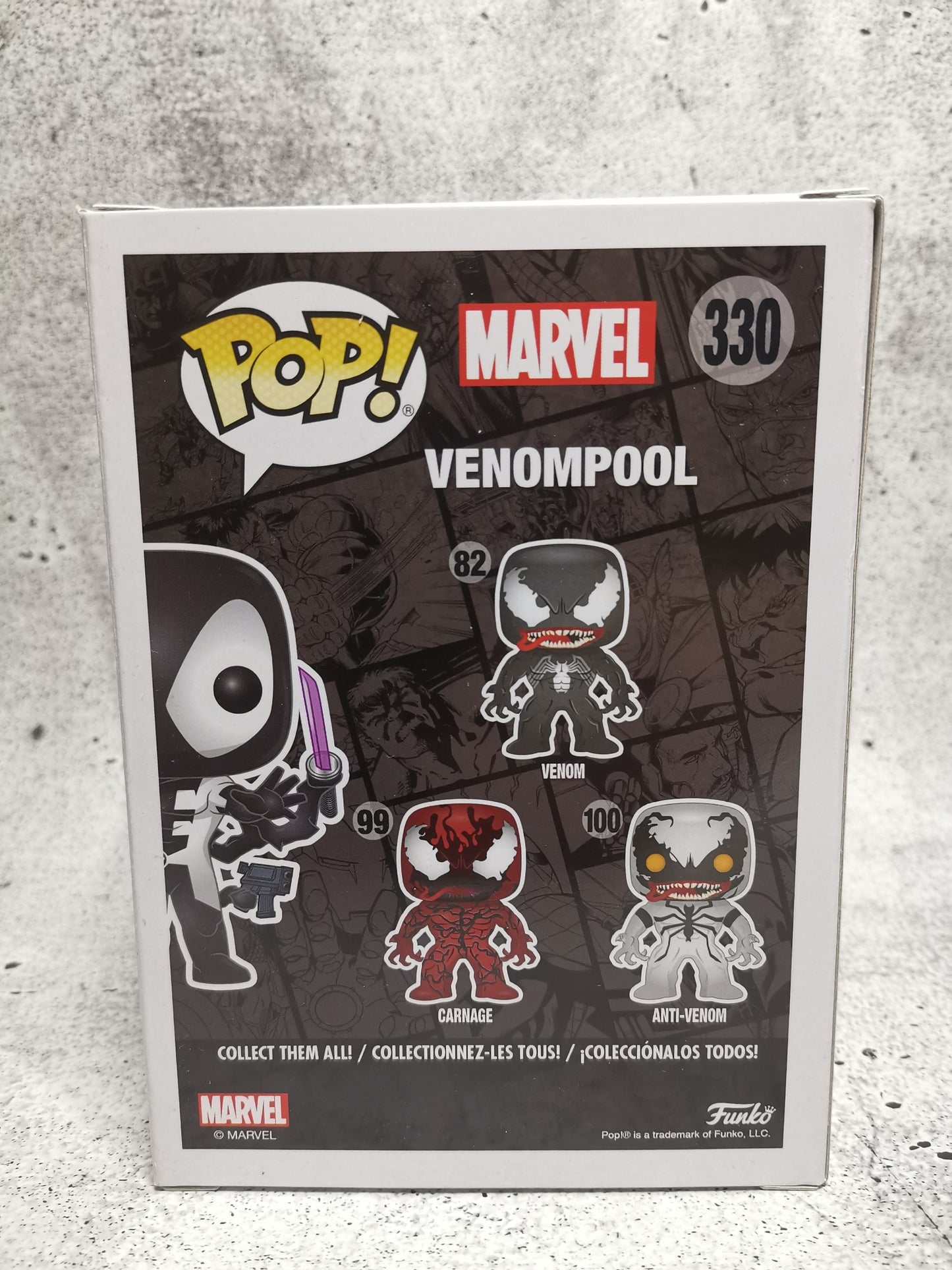Marvel - Venompool 330 - Pop in a Box Exclusive - Funko Pop! - Vinyl Figur