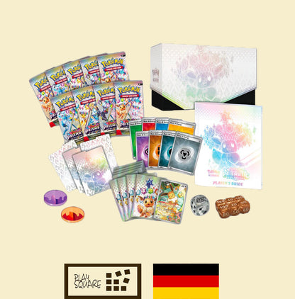 Pokémon TCG - KP8.5 "Karmesin & Purpur Prismatische Entwicklungen" - Top Trainer Box - DE