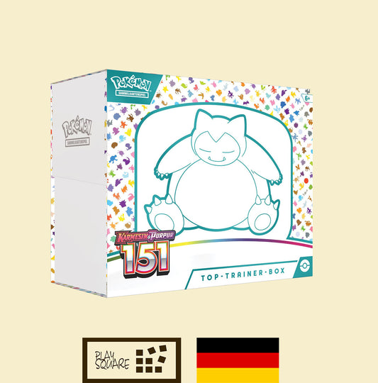 Pokémon TCG - KP3.5 "Karmesin & Purpur -  151" - Top Trainer Box - DE