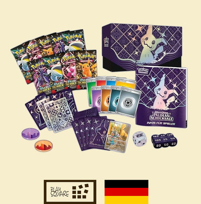 Pokémon TCG - KP4.5 "Karmesin & Purpur - Paldeas Schicksale" - Top Trainer Box - DE