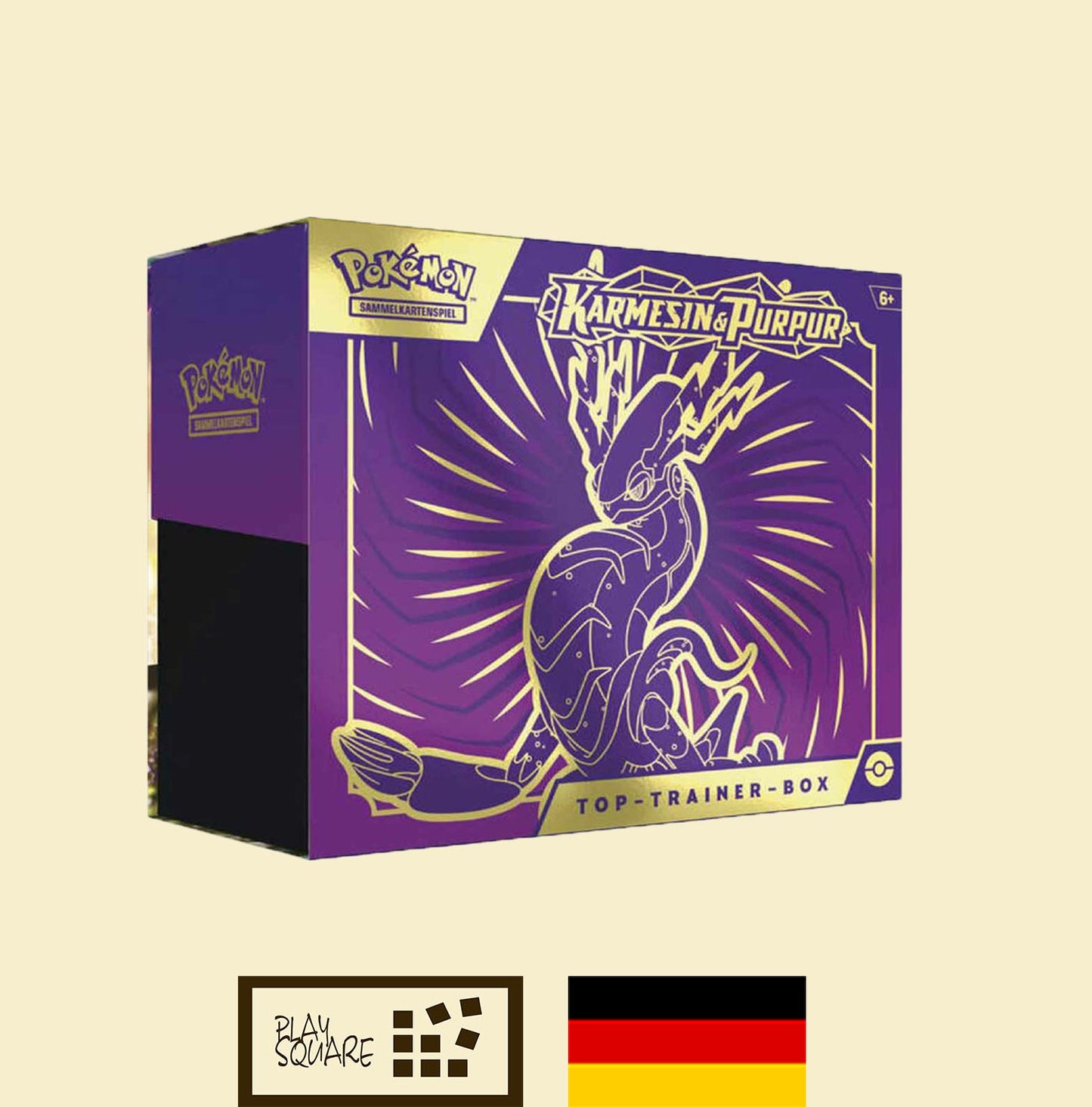 Pokémon TCG - KP2.0 "Karmesin & Purpur -  Miraidon" - Top Trainer Box - DE