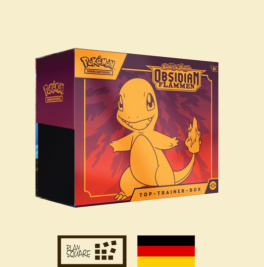 Pokémon TCG - KP3.0 "Karmesin & Purpur -  Obsidian Flammen" - Top Trainer Box - DE