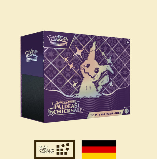 Pokémon TCG - KP4.5 "Karmesin & Purpur - Paldeas Schicksale" - Top Trainer Box - DE