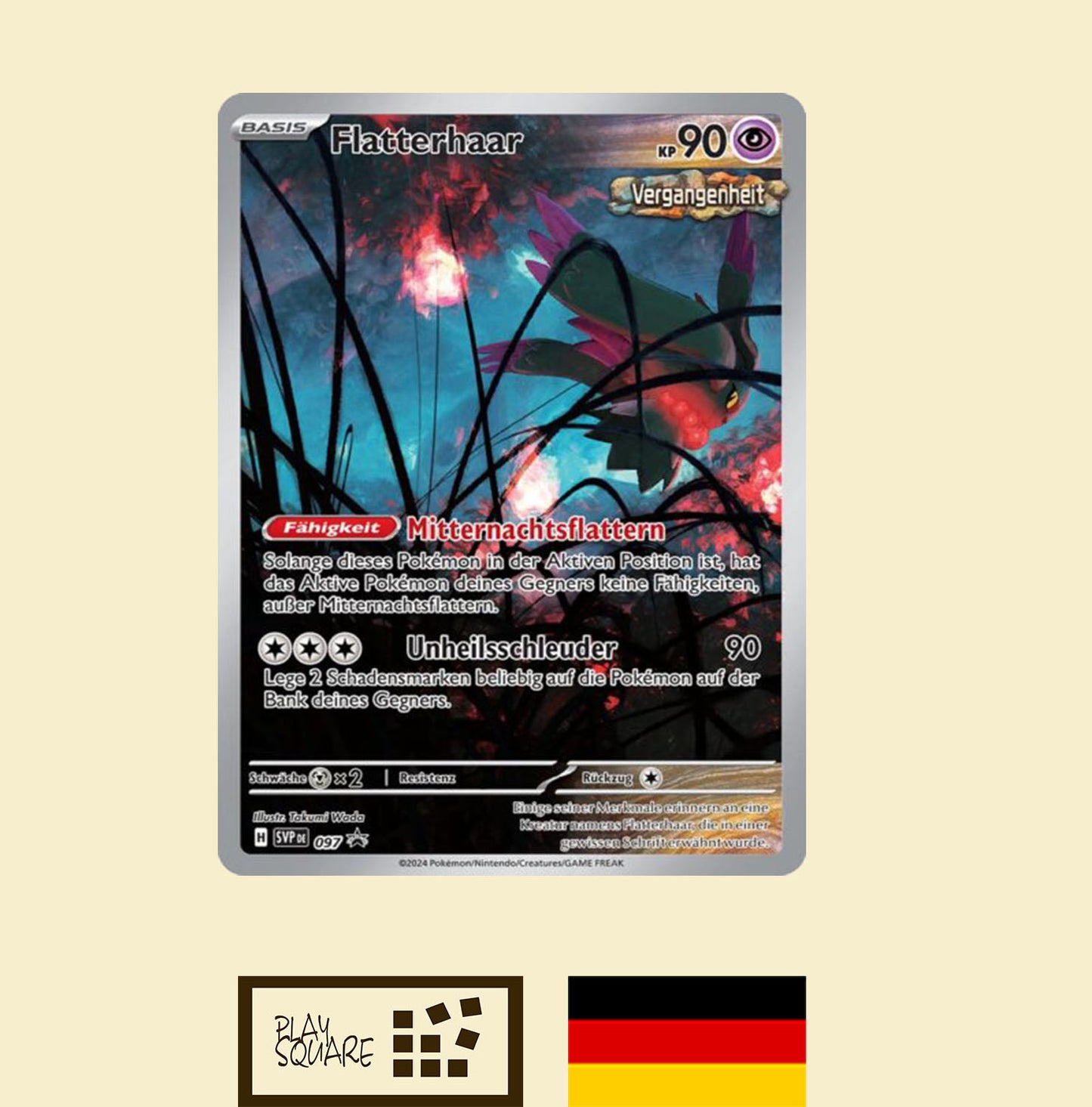 Pokémon TCG - KP5.0 "Karmesin & Purpur -  Gewalten der Zeit (Windwoge)" - Top Trainer Box - DE