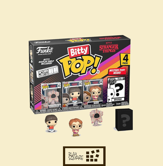 Funko Bitty Pop! - Stranger Things - 4er Figuren Set Series 1