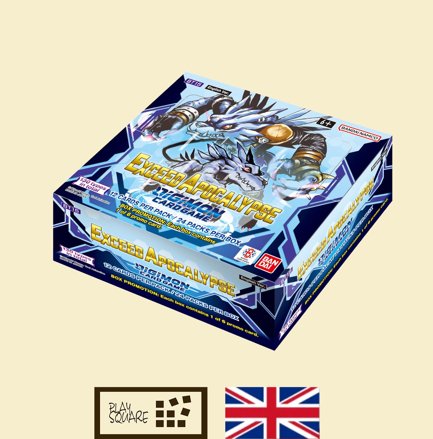 Digimon TCG - Exceed Apocalypse - BT-15 Booster Display - EN