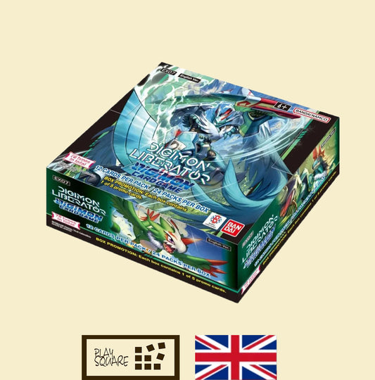 Digimon TCG - Digimon Liberator - EX-07 Booster Display - EN