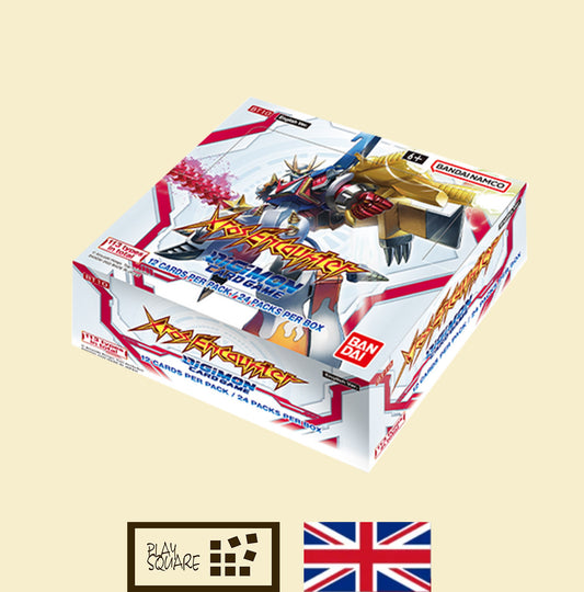 Digimon TCG - Xros Encounter - BT-10 Booster Display - EN