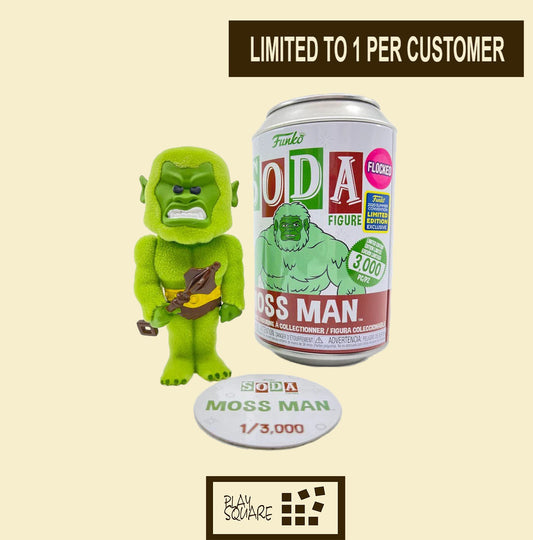 Funko Soda - Moss Man - Masters of the Universe - 2020 Summer Convention Exclusive Flocked LE3000
