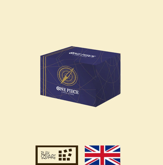One Piece TCG - Deckbox, Clear Card Case: Standard Blue