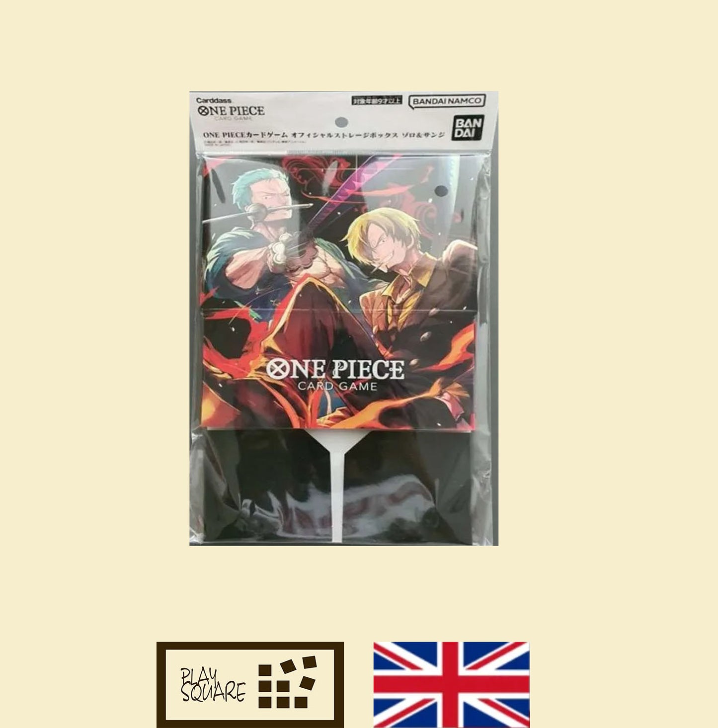 One Piece TCG Card Game - Storage Box - Zoro & Sanji