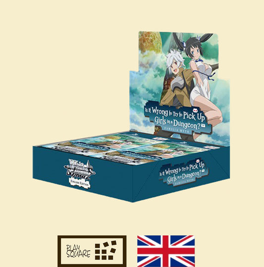 Weiss Schwarz TCG - Is It Wrong to Try to Pick Up Girls in a Dungeon? - Booster Display - EN