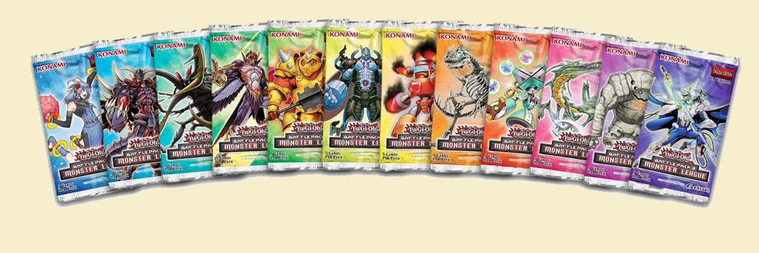 Yu-Gi-Oh! Yugioh TCG - Battle Pack 3: Monster League - 1. Auflage - BP03-DE Booster - DE