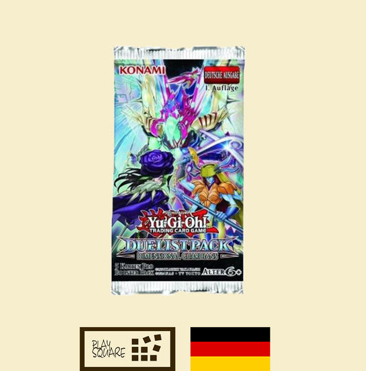 Yu-Gi-Oh! Yugioh TCG - Duelist Pack: Dimensional Guardians - 1. Auflage - DPDG-DE Booster - DE
