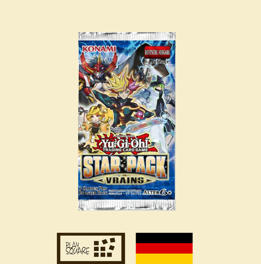 Yu-Gi-Oh! Yugioh TCG - Star Pack: Vrains - 1. Auflage - SP18-DE Booster - DE