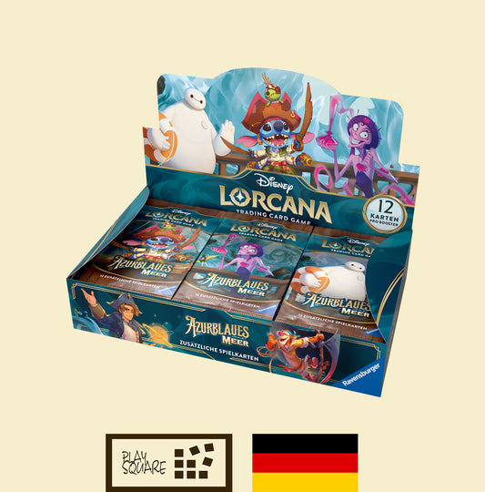 Disney Lorcana TCG - Azurblaues Meer - Display - DE