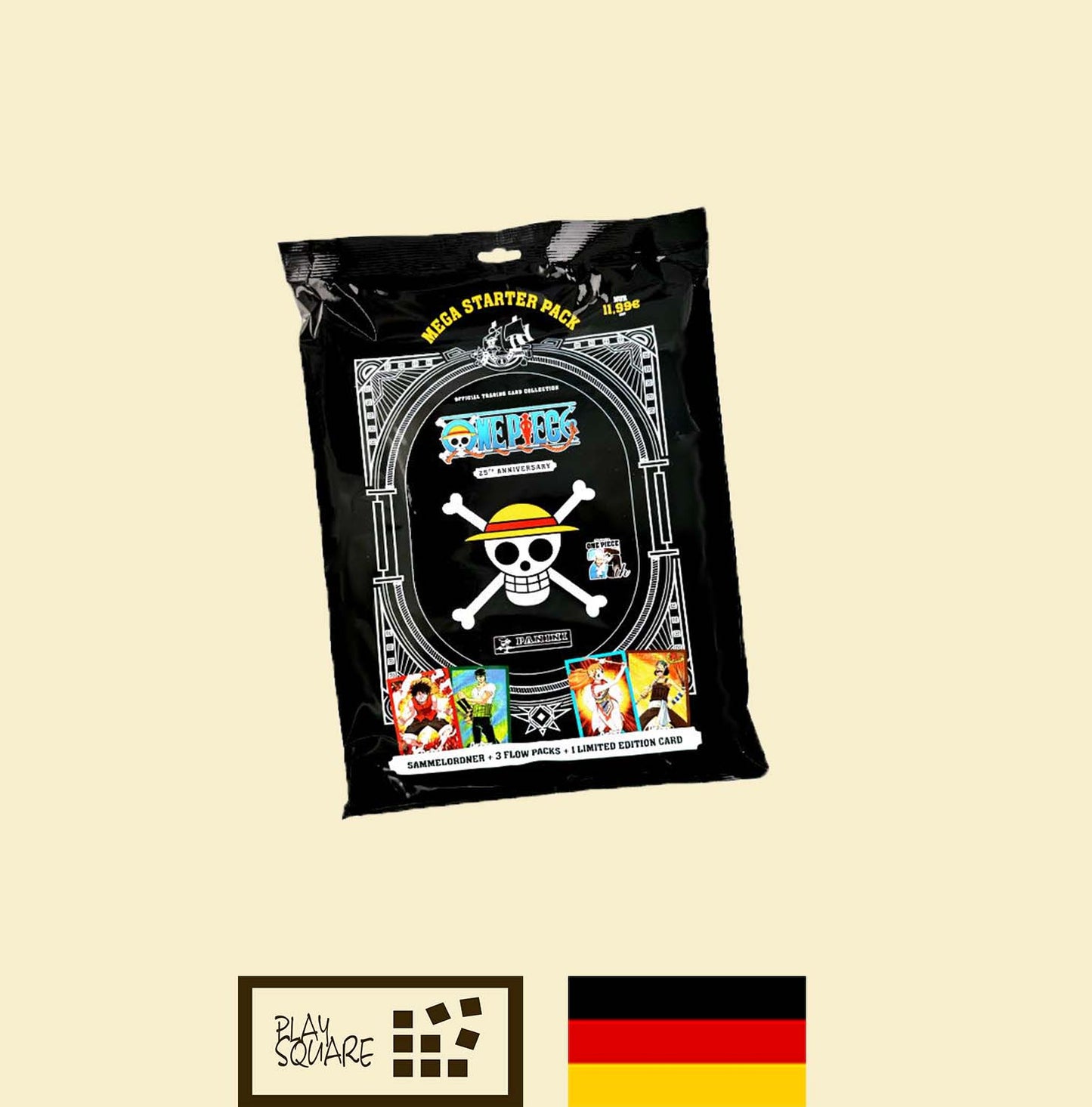 Panini - One Piece - 25th Anniversary - Starterset - DE