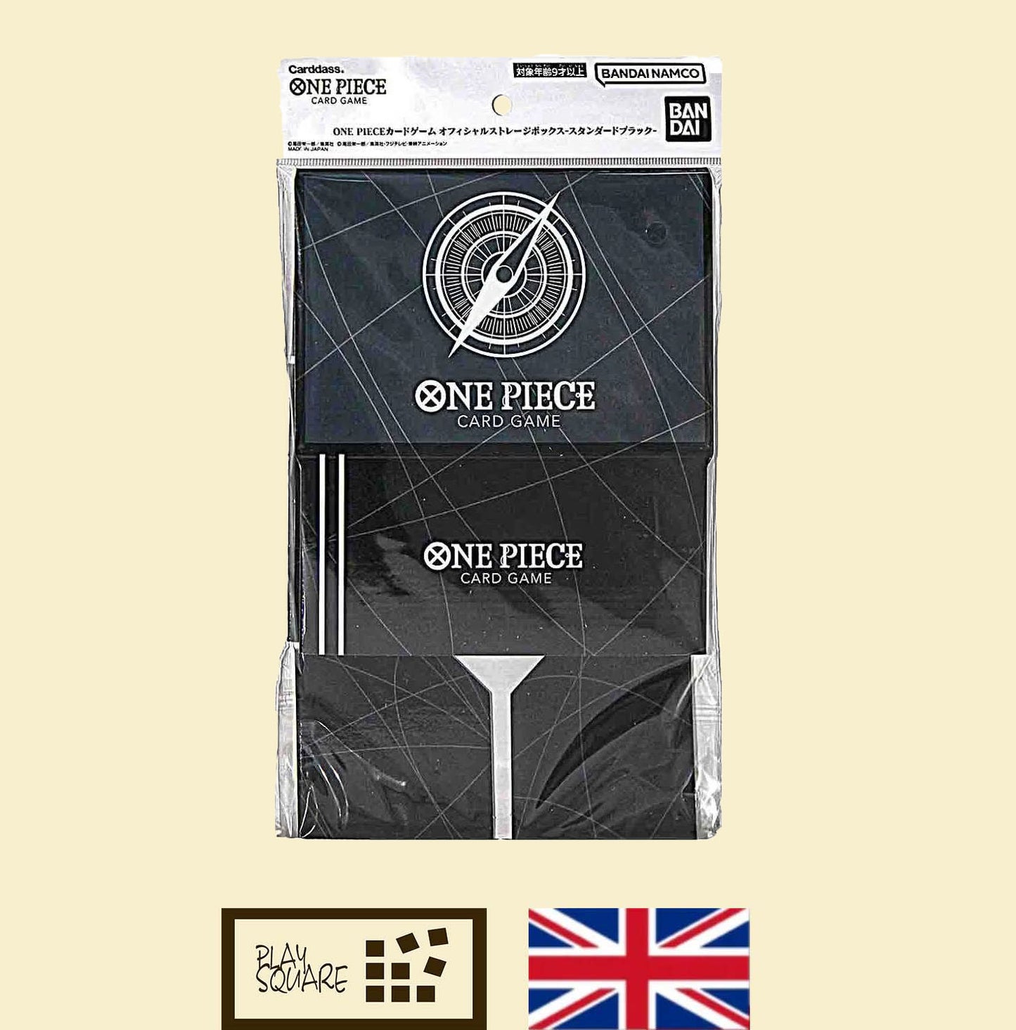One Piece TCG Card Game - Storage Box - Black
