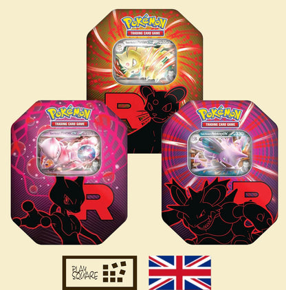 Pokémon TCG - Team Rocket Tin Box (EN) AUSWAHL