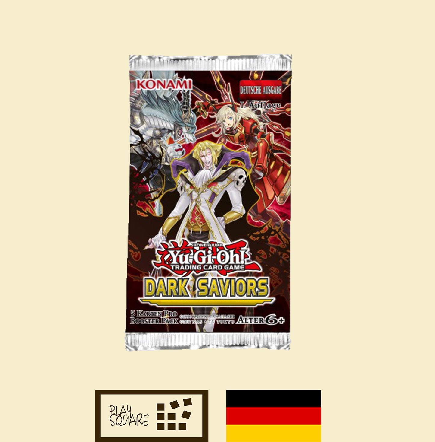 Yu-Gi-Oh! Yugioh TCG - Dark Saviors - 1. Auflage - DASA-DE Booster - DE