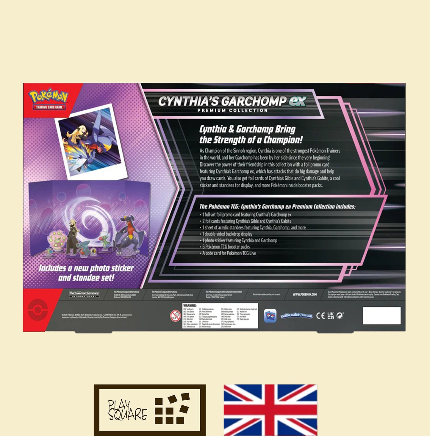Pokémon TCG - "Cynthia's Garchomp ex" Premium Collection - EN