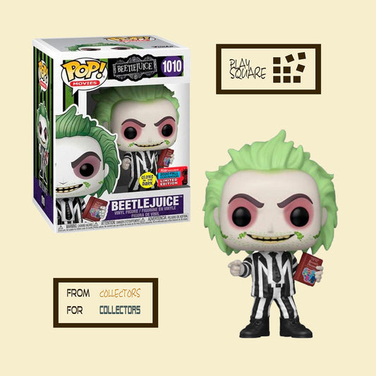 Beetlejuice - Beetlejuice 1010 - 2020 Fall Convention Exclusive GITD - Funko Pop! - Vinyl Figur