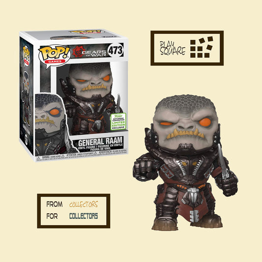 Gears of War - General Raam 473 - 2019 Spring Convention Exclusive - Funko Pop! - Vinyl Figur