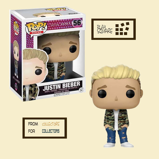 Rocks - Justin Bieber 56 - Funko Pop! - Vinyl Figur