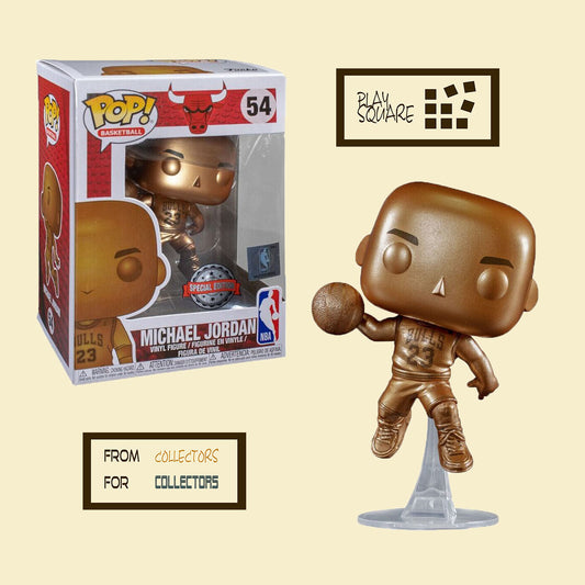NBA Basketball - Michael Jordan (Bronze) 54 Special Edition - Funko Pop! - Vinyl Figur