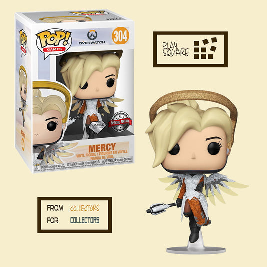Overwatch - Mercy 304 - Diamond Special Edition - Funko Pop! - Vinyl Figur