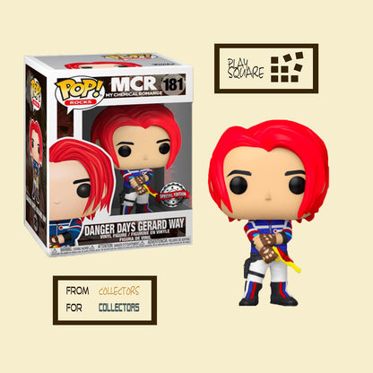 My Chemical Romance - Danger Days Gerard Way 181 - Special Edition - Funko Pop! - Vinyl Figur