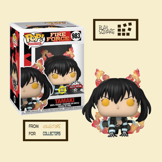 Fire Force - Tamaki 983 - Special Edition GITD - Funko Pop! - Vinyl Figur