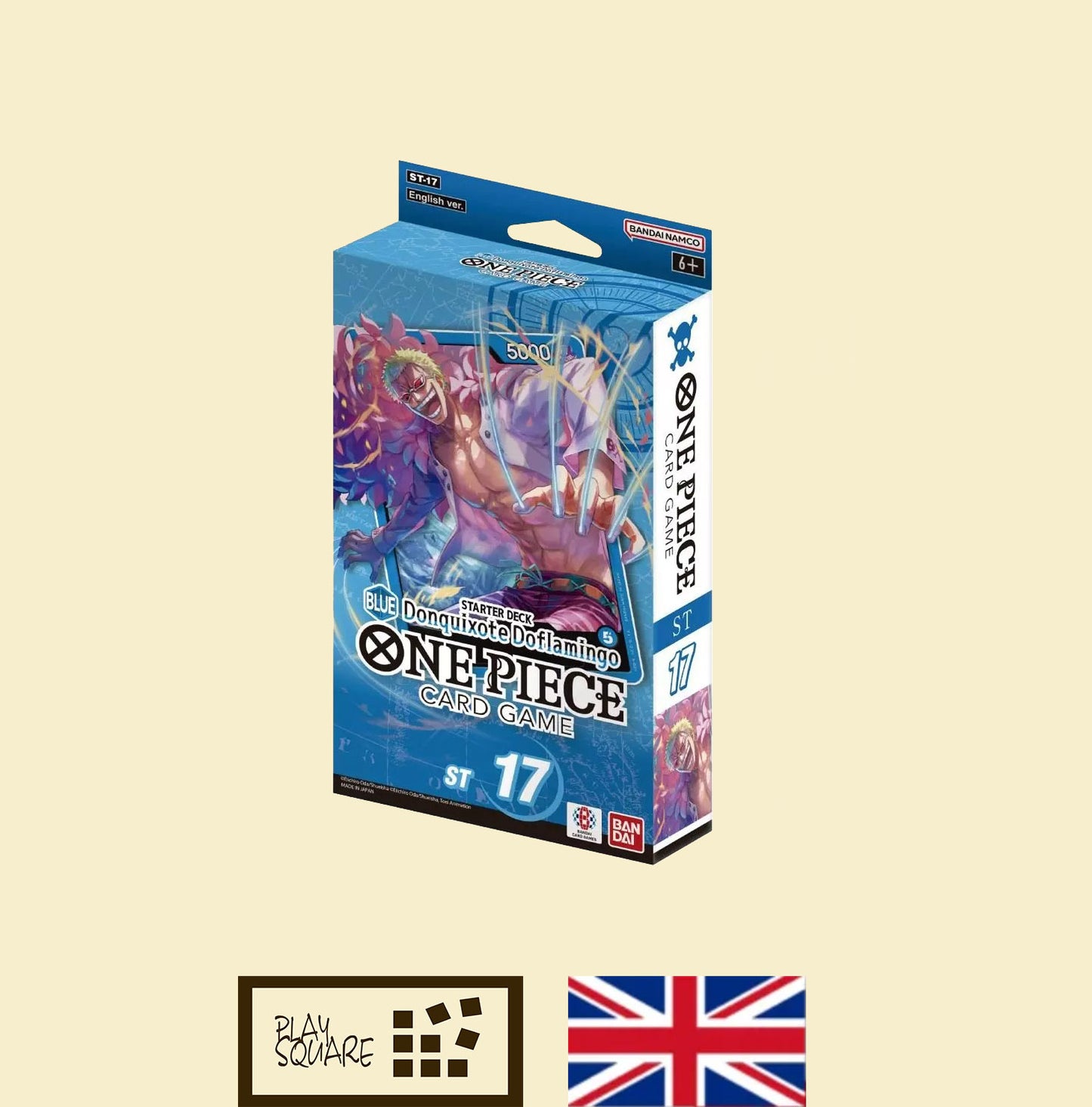 One Piece TCG - [Blue] Donquixote Doflamingo - ST-17 Starter Deck - EN