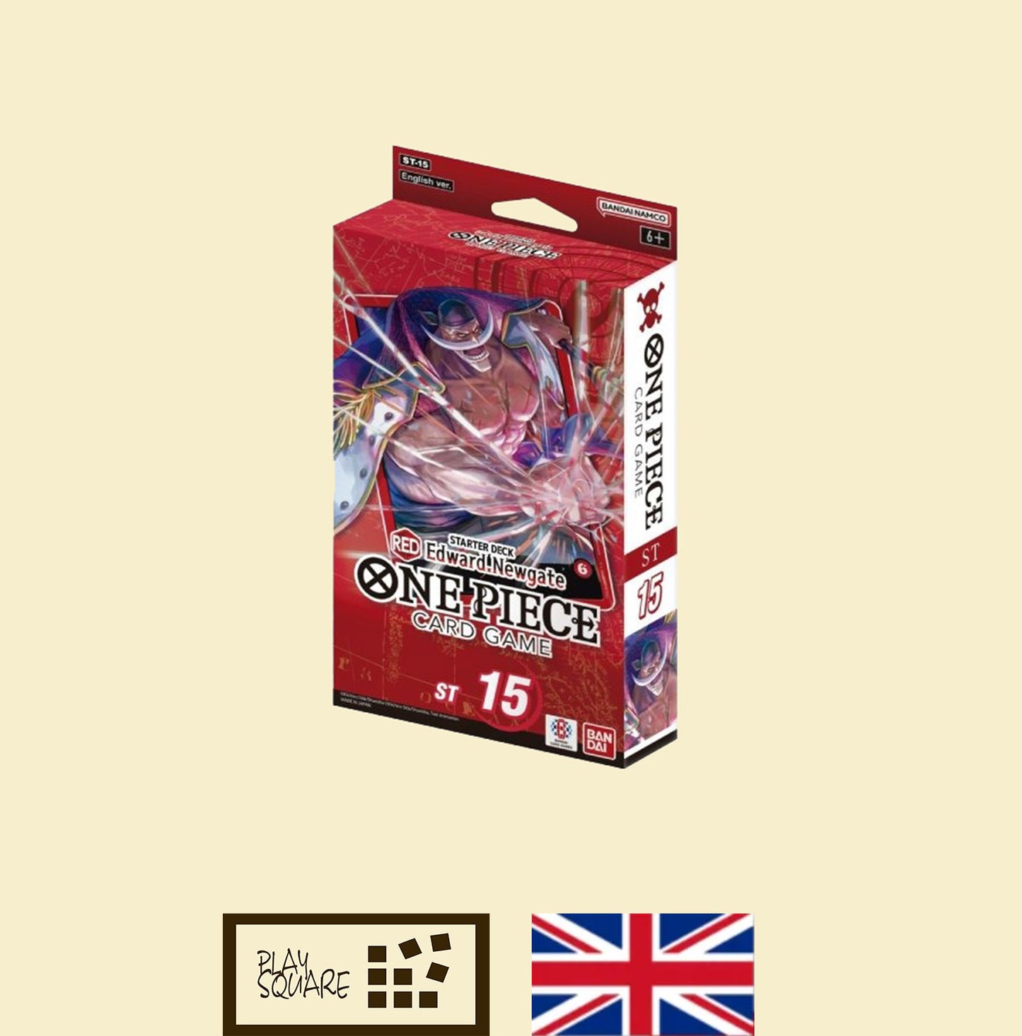One Piece TCG - [Red] Edward Newgate - ST-15 Starter Deck - EN