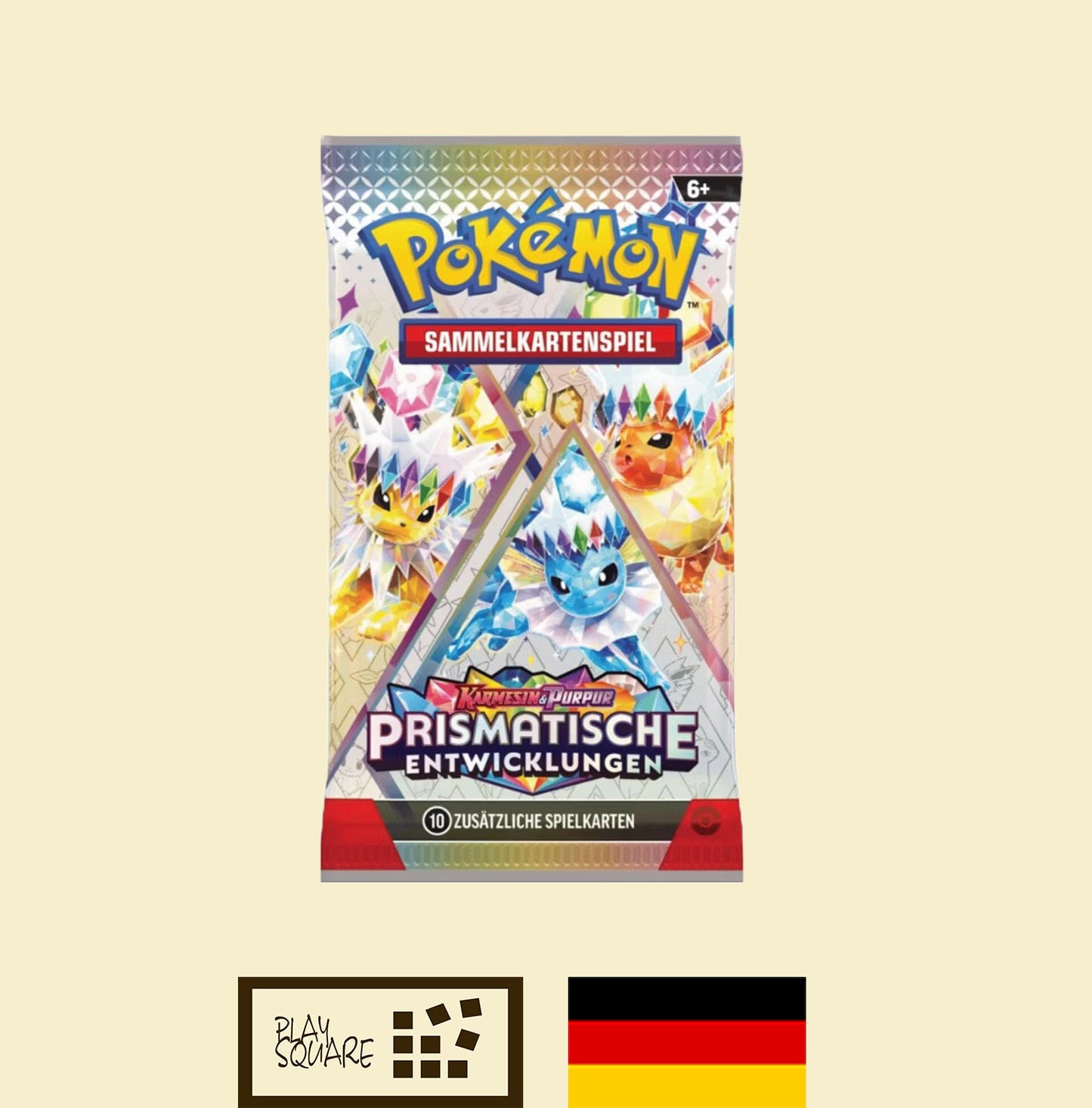 Pokémon TCG - KP8.5 "Karmesin & Purpur - Prismatische Entwicklungen" - Booster - DE