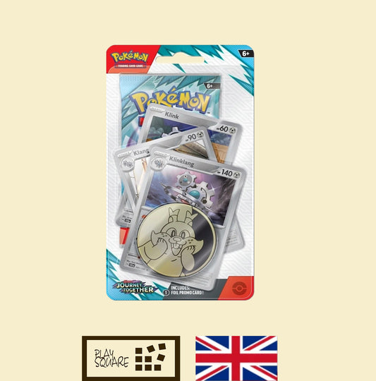 Pokémon TCG - SV09 "Scarlet & Violet - Journey Together" - Checklane-Blister "Klingklang" - EN