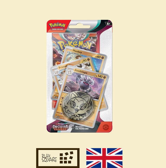 Pokémon TCG - SV03 "Scarlet & Violet - Obsidian Flames" - Checklane-Blister "Annihilape" - EN