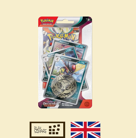 Pokémon TCG - SV03 "Scarlet & Violet - Obsidian Flames" - Checklane-Blister "Kingambit" - EN