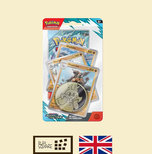 Pokémon TCG - SV09 "Scarlet & Violet - Journey Together" - Checklane-Blister "Rhyperior" - EN