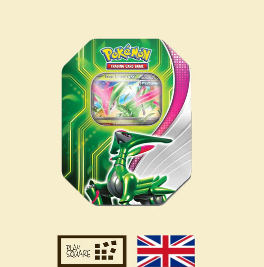 Pokémon TCG - Paradox Clash: "Iron Leaves ex" Tin Box - EN