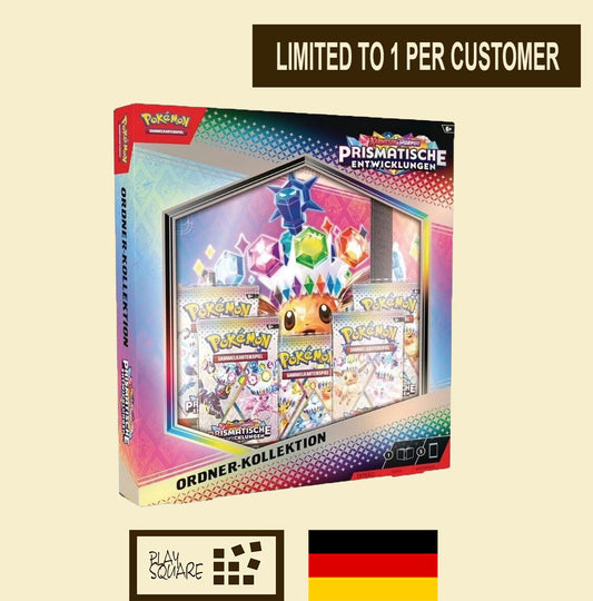 Pokémon TCG - KP8.5 "Karmesin & Purpur Prismatische Entwicklungen" - Ordner Kollektion - DE