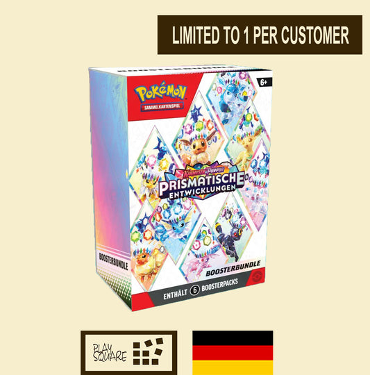 Pokémon TCG - KP8.5 "Karmesin & Purpur Prismatische Entwicklungen" - Booster Bundle - DE