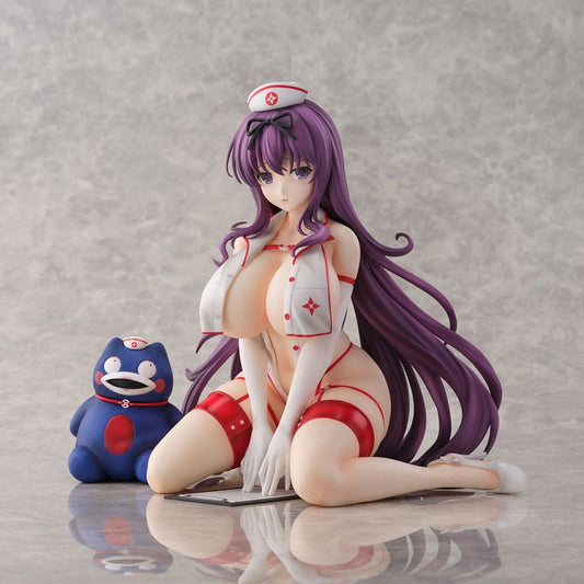 Shinobi-Meister Senran Kagura: New Link PVC Statue 1/4 Murasaki: Sexy Nurse Ver. 23cm - Hobby Stock